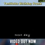 Shanthanu Bhagyaraj Instagram – அன்பான மனைவி😜
Their revenge is always better, That’s why they’re the ‘Better Half’ 🙄😅
#TentKotta Bday prank 🔥
Video out now …. 

https://youtu.be/45mLO7_L-eU
(Channel link in bio) 
 
#WithLoveShanthnuKiki @kikivijay11