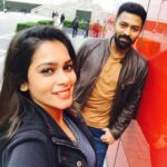 Shanthanu Bhagyaraj Instagram – Throwback to some amazing trips😍 
With this ‘amazing’ of a ‘fantastic’ of a ‘marvellous’ of a beauty🤪 @kikivijay11 🤪
#London2017 Hilton London Wembley