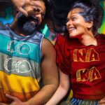 Shanthanu Bhagyaraj Instagram - #KoCONaKa Wait for it ... 💙❤️💛 - With Love Shanthnu & Kiki 😊 Image poster : @karthikeyanvelappan