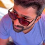 Shanthanu Bhagyaraj Instagram - Photography skills 😅 PC : @malavikamohanan_ Shimoga, Karnataka