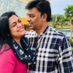 Shanthanu Bhagyaraj Instagram - ‪Your 36 yrs of togetherness in good and bad times gives me so much of belief in love and faith in marriage 😊 You are parents that every kid would hope to have 😍‬ ‪God bless u both 🤗 ‬ ‪Love u loads😘‬ ‪#Happy36KBRPBR ‬ @poornimabhagyaraj #KBhagyaraj