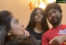 Shanthanu Bhagyaraj Instagram - Reel time with our buddies @dir_thiru @kanithiru10 @kikivijay11 😍💛😅