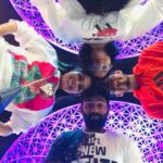 Shanthanu Bhagyaraj Instagram - Family across the sea 💛 #Bhagyaraj #KannanRavi @deepak__ravi @minnie2400 @kikivijay11 @poornimabhagyaraj #deepaaunty #shwetha Dubai, United Arab Emirates