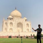 Shanthanu Bhagyaraj Instagram – Chennai to Agra 💛