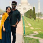 Shanthanu Bhagyaraj Instagram – With my singappal azhagi 🤪
A memorable trip to #tajmahal #agra with @kikivijay11 💛
#AgraDiaries #TajMahalDiares
#traveldiaries Taj Mahal