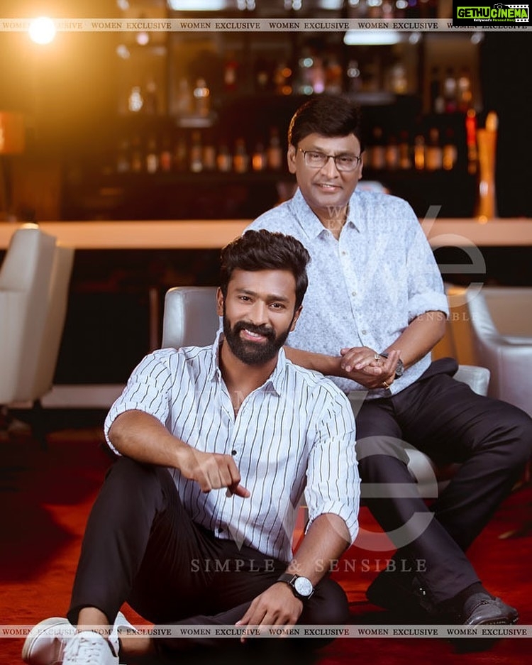 Shanthanu Bhagyaraj Instagram - If you don’t believe in SuperHeroes, “LOOK UP TO YOUR DAD” No matter who gives up on you , YOUR FATHER WILL ALWAYS LOOK OUT FOR YOU ! To My SuperHero & all the lovely Super Dads out there, "தந்தையர் தின வாழ்த்துக்கள்" 