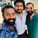 Shanthanu Bhagyaraj Instagram - #kasadatabara times 💛 with the bigg boss champs @harish_kalyan #sendrayan @sendrayanarmy @aravindaakash aka #rinku and @premgi Something extremely new coming up 🔥👌🏻 #blackticketconpany @donechannel1