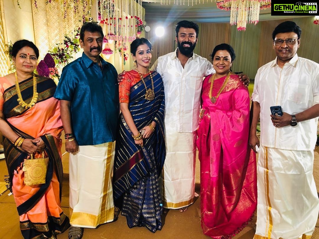 Shanthanu Bhagyaraj Instagram - #WeddingDiaries #NammaOoruCoimbatore @kikivijay11 @poornimabhagyaraj @deepak__ravi @jayanthirkv @minnie2400 Coimbatore, Tamil Nadu