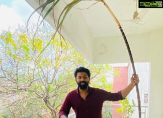 Shanthanu Bhagyaraj Instagram - ❤️🧡 #pongal #pongalopongal #pongalfestival #instagram #insta #instapost