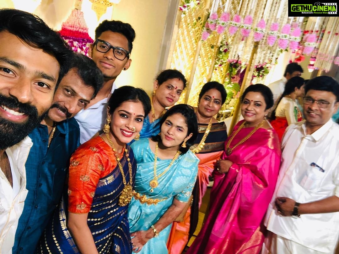 Shanthanu Bhagyaraj Instagram - #WeddingDiaries #NammaOoruCoimbatore @kikivijay11 @poornimabhagyaraj @deepak__ravi @jayanthirkv @minnie2400 Coimbatore, Tamil Nadu
