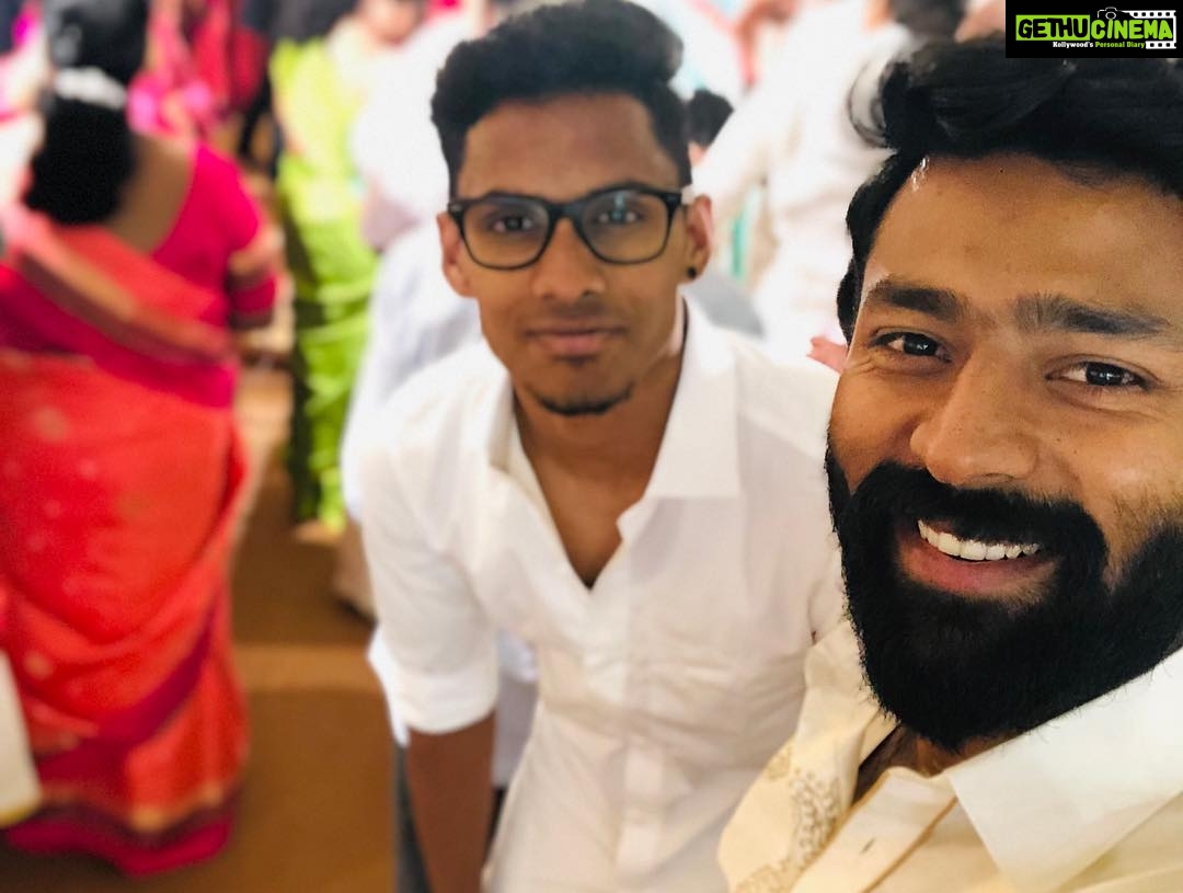 Shanthanu Bhagyaraj Instagram - #WeddingDiaries #NammaOoruCoimbatore @kikivijay11 @poornimabhagyaraj @deepak__ravi @jayanthirkv @minnie2400 Coimbatore, Tamil Nadu