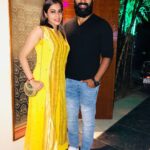 Shanthanu Bhagyaraj Instagram - When I take @kikivijay11 out on a date ... still feels like I’m going out with my childhood friend 🥂somethings never Change I guess ❣️Date night which has been pending for a really long time 💛 takes us back to how we were before the wedding ... 😘😘 #LiveLife #LoveLife “ #MarriageLife “ 😜 🤪
