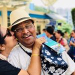 Shanthanu Bhagyaraj Instagram - 34 yrs and the Romance is still in the air 💖💛 *touchwood* Happy anniversary Amma and Appa 💛 Stay happy and blessed always 😘