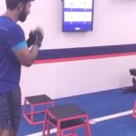 Shanthanu Bhagyaraj Instagram - Don't be 'Just' a Bear !! Be a #F45Bear #f45training @f45training_nungambakkam #teamtraining #teamgoals #teamfitness #f45 @deeptiakki @adith_unofficially F45 Training Nungambakkam - Basement