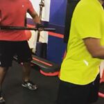 Shanthanu Bhagyaraj Instagram – #LoyalsFridays @f45training_nungambakkam Welcome to the club #actorkalai 
#burncalories #workoutmotivation #workout #teamfitness #teamgoals #teamtraining 
#f45training F45 Training Nungambakkam – Basement