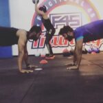 Shanthanu Bhagyaraj Instagram - #BearsWednesday Be a Bear only at #F45 #burncalories #workout #fitness #journey wid @f45training_nungambakkam 👌🏻☺️👍🏻 @deeptiakki @adith_unofficially #teamfitness #teamtraining #teamgoals tagging the other bear in this video @eshwarsgk 😂😂😂 F45 Training Nungambakkam - Basement