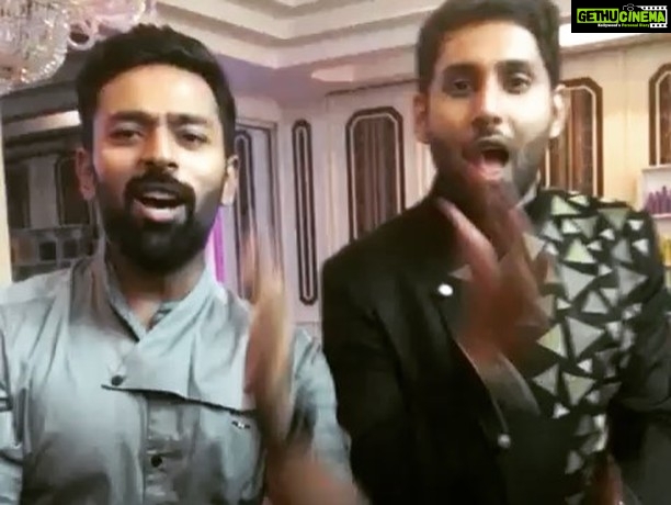Shanthanu Bhagyaraj Instagram - #AknotsV @aadhavkannadhasan Sangeeth 😊👍🏻 @abhinayvaddi @sanjay1011 @shriya_sriram @iamvishnuvishal @kikivijay11 #actorkarunakaran