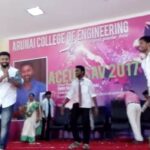 Shanthanu Bhagyaraj Instagram - Had a super duper time at #arunaiengineeringcollege #Thiruvannamalai ☺️👌🏻🙏🏻👍🏻Feels like I went back to my college days 💛💛 #Dance #Fun #Loveyourself #DancetillyouDie #PdChoreo #TrVocals #Damukaatlaan all the way in #Thiruvannamalai