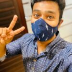 Shanthanu Bhagyaraj Instagram - Special vettiver masks from @poornimas_store 😷😍 Get your customised & favourite colours matched 🔥😍 Order now from @poornimas_store 😊😊