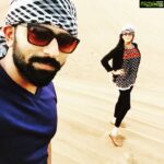 Shanthanu Bhagyaraj Instagram - Dubai #Deserts #Safari #peaceandlove #Bliss #familytime❤️ #vacationmodeon😎 #2017💪 @kikivijay11 @mahu3784 @sharanyabhagyaraj @poornimabhagyaraj @nishkrish Desert Safari Dubai