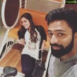 Shanthanu Bhagyaraj Instagram - Windmill 💛💛☺️☺️😘😘💛 with @kikivijay11 #Bengaluruuuu
