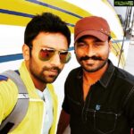 Shanthanu Bhagyaraj Instagram – With coach Thyaga @ Ahmedabad