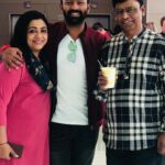 Shanthanu Bhagyaraj Instagram - The never ending love I see between both of you, makes me believe in “Forever”❤️ 38 years into marriage & both of you still have that expectation on each other like newly weds😍 Keep smiling always, Stay Happy, Stay Blessed😇 Love you Amma and Appa #HappyAnniversaryKBRPoornima @kbrs_.show @poornimabhagyaraj @kikivijay11 @sharanyabhagyaraj