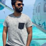 Shanthanu Bhagyaraj Instagram - Wings to Remember😍 @mantaair Sea plane transfers💛 #maldives @kandima_maldives @touronholidays @oneaboveglobal Kandima Maldives