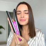 Shazahn Padamsee Instagram - Finally it's goodbye to bad hair hair days, all thanks to the newest member of my crew- the Dyson Corrale 💗 This cord free hair straightener is truly amazing! It’s easy to carry, so I can style my hair and do touch ups on the go! It’s also 50% less damaging, which helps protects my hair from excessive over-heating and dryness. Thanks to my #DysonCorrale it’s a good hair day, everyday! ✨ @dyson_india @dysonhair #GoodbyeExtremeHeat #DysonHair #DysonCorrale #gifted