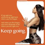 Shilpa Shetty Instagram - Never forget that feeling of nearing, achieving, or surpassing a goal. That emotion is unmatched. So, make sure to use it to motivate you to stay focused and keep going… no matter what happens. Stopping or quitting will only push you back a few steps, forcing you to start all over again. Consistency is the key in almost all aspects of life. Stay true to your goals and they will always be achievable💪 . . . . . #ShilpaKaMantra #SwasthRahoMastRaho #goals #motivation #ConsistencyIsKey #YouCanDoThis #KeepGoing #StayFocussed