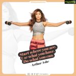 Shilpa Shetty Instagram - February 2022 is here! If you’ve missed some of your goals or targets, then use today as a clean slate and start off again. Whatever progress you’ve made up until now, is a good place to move ahead from. It’s never too late and it’s never too little. You don’t need the most expensive gear to get fit. A strong will, complete dedication, and belief in yourself will do the needful! Happy February!☀️💪 . . . . . #ShilpaKaMantra #SwasthRahoMastRaho #happiness #willpower #success #ConsistencyIsKey #staystrong #dedication #goals #milestones #newmonth #newbeginnings