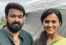 Shraddha Srinath Instagram - I am very awkward when it comes to taking photos with my co actors during shoot. It starts with greetings. You break ice, there's small talk, then you're laughing with others at your miserable language skills, learning dialogues feverishly. Then you start seeing these faces regularly, they become familiar, you learn more about each other, the awkwardness dissipates slowly (you're STILL learning your dialogues feverishly). Then there's inside jokes. I love that journey. There are some busy days in between where you barely get to chat. And before you know it, it's your last day and you realise you won't be seeing these faces again, for a long time to come anyway and that you haven't taken any photos (and your parents are asking - "where is your photo with Mohanlal sir??!!"). They need proof. Haha. So here's a photo dump from my last day of shoot on the sets of Aarattu, with the legendary Mohanlal sir, nandu sir, siddique sir, Rachna, Unnikrishnan sir, all with beautiful Palakkad in the backdrop. And some sunset photos. Muft muft muft. Mentioning my team here, my greatest support system: Make up @kohl.play Hair @kammarishivarajchary Assisted by @shivu.bm.549 Managed by @vidhyaabreddy @kettlesstudios