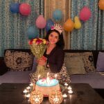 Shriya Sharma Instagram - Another birthday celebrations ❤️ Wearing @zah_unique_store’s pretty dress 🥰🥰