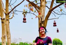 Shriya Sharma Instagram - Wishing you all a very Happy Holi🥰🥰 Wearing @trendingstyle20 😍