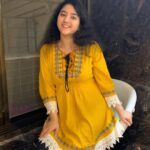 Shriya Sharma Instagram - Love this top / Kurti from @lyk_fashions18 Looks absolutely gorgeous and is so comfortable ❤️💜 Check it out #shriyasharma