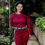 Shriya Sharma Instagram - Love this LOVE tracksuit from @trend.__.store ! Love this outfit! Amazing Collection #shriyasharma