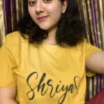 Shriya Sharma Instagram - Coz main apni favourite hun 💁🏻‍♀️ Thank you @dishum_giftings for this customised Tshirt! Can’t wait to show all your goodies!
