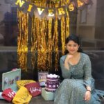 Shriya Sharma Instagram – Celebrating parent’s 25th Marriage Anniversary! Read Below ⬇️

Wearing @classic_collections_for_you 

Customised Photo Frame – @karikpersonalisedgifts 

The Fairy Lights Windchime – @surprisefactory4u 

Customised Trunks – “The Sharma’s” by @crafting_giftsandhappiness 
and “Shriya” by – @surprisefactory4u

Bouquet and Pastel Bottles – @crafting_giftsandhappiness 

Customised tshirts – @dishum_giftings