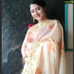 Shriya Sharma Instagram – Wearing this beautiful Organza Saree from @adornelegance 
💕💕