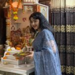 Shriya Sharma Instagram - Happy Diwali 💫🪔💫 Wearing @the.teenage.fashion ‘s beautiful net saree ! Earings - @bymi_boutique #ShriyaSharma #happydiwali