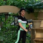 Shriya Sharma Instagram – Morning Walk Sessions in @the_instabazaar’s track suit combo!

#NoMakeUp
#SleepDeprived
#SleepyHead