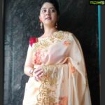 Shriya Sharma Instagram - Wearing this beautiful Organza Saree from @adornelegance 💕💕