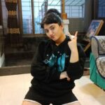 Shriya Sharma Instagram - Thank you @blackstopstore for gifting me this amazing hoodie!! 🥰 #hoodiestyle #BTSisLove #WintersAreComing #ShriyaSharma