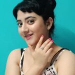 Shriya Sharma Instagram - Hey guys, i just stumbled upon this absolutely amazing startup of silver accessories @silver_futures 💎 Chic and Classy that are for every occassion. 👑 I chose this unique apple ring 💍 and heart shaped studs 💟 that go with every occasion... And just add the right amount of spark! ✨ Do follow and get yourselves one of these amazing silver accessories at reasonable rates.!