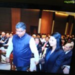 Shriya Sharma Instagram - Escorting our Honourable Minister of Law Mr. Ravi Shankar Prasad. At the SIAC-INDIA Summit. Loved his speech and surely, the future of arbitration in India seems very bright. #ProudIndian The Oberoi, New Delhi