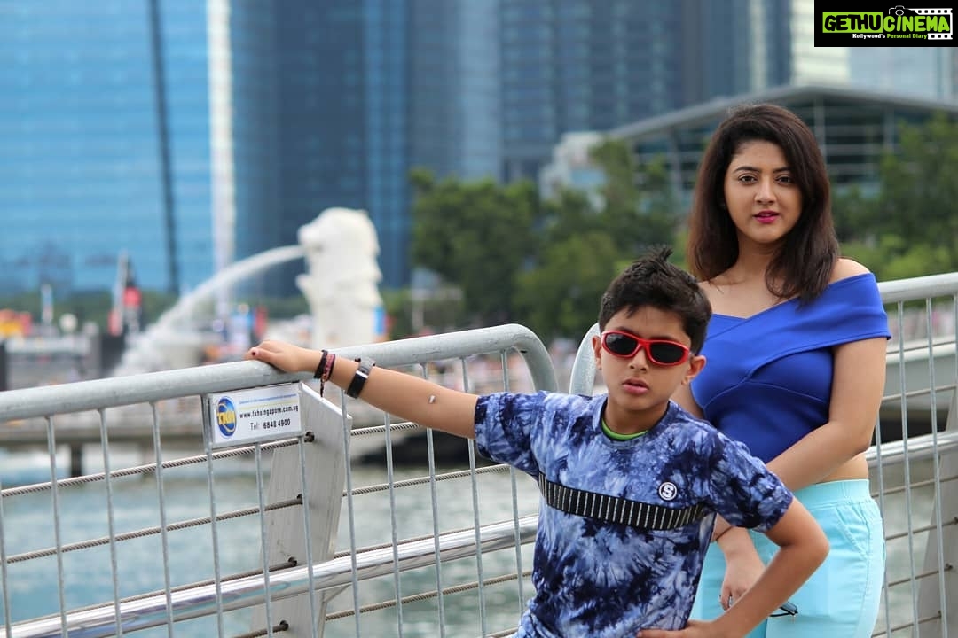 Shriya Sharma Instagram - The only thing that keeps me sane and going... The only reason i want to fight through all odds, so he has it easy....he is more of my baby than my bro and i will love him the MOST! Always! #MyBestestGift#MeriJaan #HappiestBirthdayYaju #Turning10#PartyTime 💃😍❤