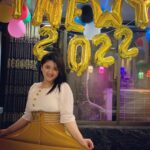 Shriya Sharma Instagram – Happy New Year 2022 Everyone ❤️🎉
Wearing @dichis_collections