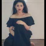 Shriya Sharma Instagram - The "zoned out" face with the collar bone on point 😜 #shriyasharma