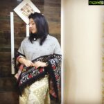 Shriya Sharma Instagram - As the winters set in keep yourselves warm with this super comfy poncho from @maguva_vastraalayam