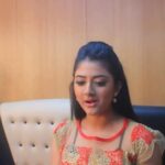 Shriya Sharma Instagram - Pre-performance Interview Tune into Etv Telugu NOW..for my first live performance for #SuperMasti #ShriyaSharma I look tired bcoz i had just finished one performance and was heading for the other! Have put in a lot of efforts for it.. Hopefully you all will like it 💕
